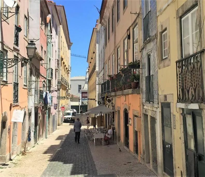 Bh2 Charm In Bohemian Bairro Alto * 4Bdr * Old Style Apartman Lisboa