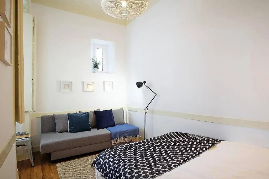 Bh2 Charm In Bohemian Bairro Alto * 4Bdr * Old Style Apartman Lisboa