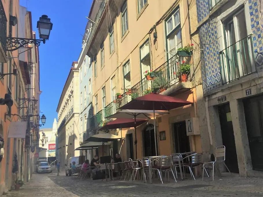 Bh2 Charm In Bohemian Bairro Alto * 4Bdr * Old Style Apartman Lisboa